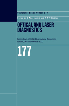 Couverture de l’ouvrage Optical and Laser Diagnostics
