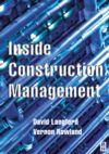 Couverture de l’ouvrage Inside construction management (Paper)