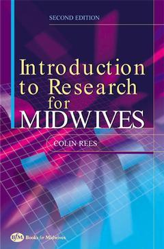 Cover of the book Introduction to research for midwives