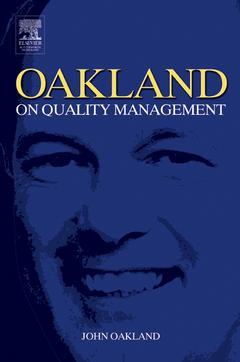 Couverture de l’ouvrage Oakland on quality management