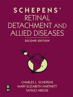 Couverture de l’ouvrage Schepen's retinal detachment and allied diseases