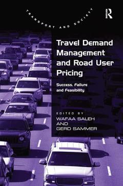 Cover of the book Travel Demand Management and Road User Pricing