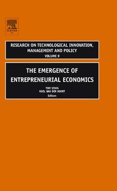 Cover of the book The Emergence of Entrepreneurial Economics: The Emergence of Entrepreneurial Economics