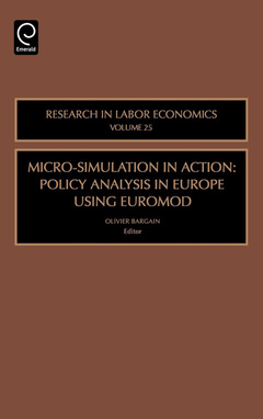 Couverture de l’ouvrage Micro-simulation in action: policy analysis in europe using euromod