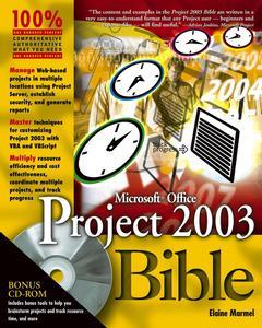 Couverture de l’ouvrage Project 2003 bible, (with CD-ROM)