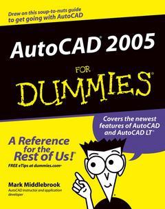 Couverture de l’ouvrage AutoCAD 2005 for dummies