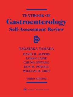 Couverture de l’ouvrage Textbook of Gastroenterology, Self-Asses sment Review