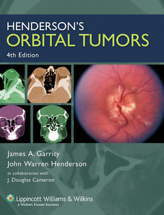 Couverture de l’ouvrage Orbital tumors Fourth Ed.