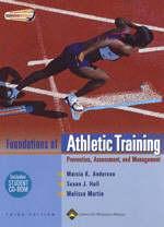 Cover of the book Foundations of athletic training (3rd ed )