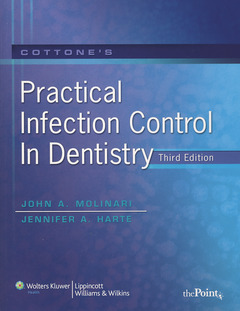 Couverture de l’ouvrage Cottone's Practical Infection Control in Dentistry