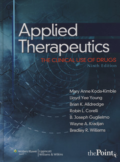Couverture de l’ouvrage Applied therapeutics: the clinical use of drugs