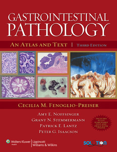 Couverture de l’ouvrage Gastrointestinal pathology, an atlas and text (3rd Ed)