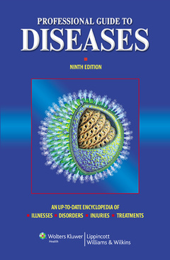 Couverture de l’ouvrage Professional guide to diseases (hardback)