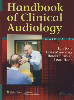 Couverture de l’ouvrage Handbook of clinical audiology 