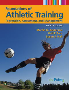 Cover of the book Foundations of athletic training