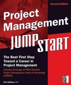 Couverture de l’ouvrage Project management jumpstart