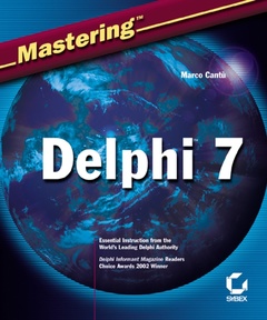 Couverture de l’ouvrage Mastering delphi 7