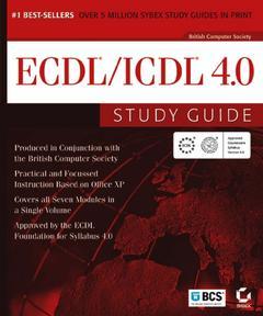Couverture de l’ouvrage ECDL/ICDL 4.0 study guide