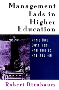 Cover of the book Management Fads in Higher Education
