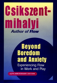Couverture de l’ouvrage Beyond Boredom and Anxiety