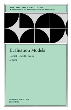 Couverture de l’ouvrage Evaluation models: new directions for evaluation