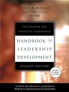 Cover of the book The center for creative leadership handbook of leadership development, with CD-ROM,