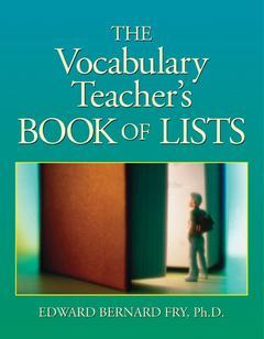 Couverture de l’ouvrage The Vocabulary Teacher's Book of Lists