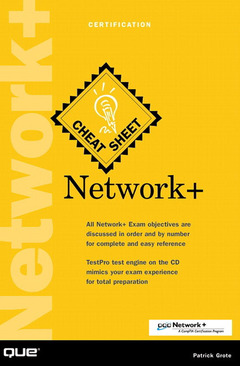 Couverture de l’ouvrage Network + Cheat Sheet with CD-ROM