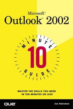 Couverture de l’ouvrage Ten minute guide to outlook 2002