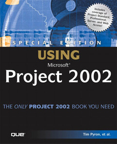 Couverture de l’ouvrage Special Edition Using Microsoft Project 2002, paperback