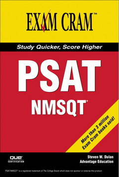 Cover of the book Psat exam cram