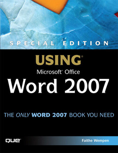 Cover of the book Special edition using microsoft office word 2007