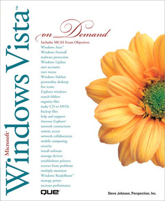 Cover of the book Microsoft windows vista on demand