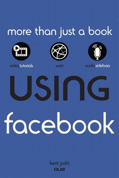 Couverture de l’ouvrage Using facebook (1st ed )
