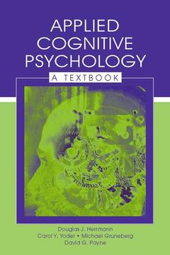 Couverture de l’ouvrage Applied Cognitive Psychology