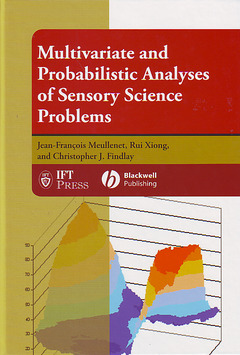 Couverture de l’ouvrage Multivariate & probabilistic analyses of sensory science problems