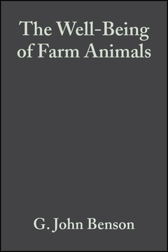 Cover of the book The Well-Being of Farm Animals