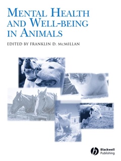Couverture de l’ouvrage Mental Health and Well-being in Animals
