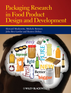 Couverture de l’ouvrage Packaging research in food product design and development