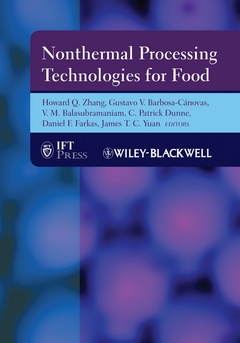 Couverture de l’ouvrage Nonthermal processing technologies for food