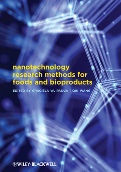 Cover of the book Nanotechnology Research Methods for Food and Bioproducts