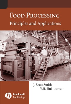 Couverture de l’ouvrage Food processing : Principles & applications