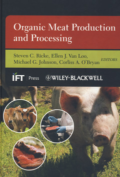 Couverture de l’ouvrage Organic Meat Production and Processing