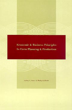 Couverture de l’ouvrage Economic and business principles in farm planning and production