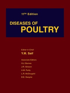 Couverture de l’ouvrage Diseases of poultry, CD-ROM