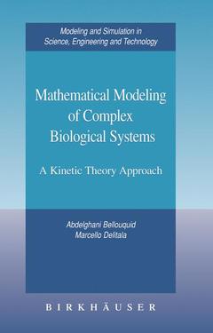 Couverture de l’ouvrage Mathematical Modeling of Complex Biological Systems