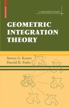 Couverture de l’ouvrage Geometric Integration Theory