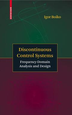 Couverture de l’ouvrage Discontinuous Control Systems