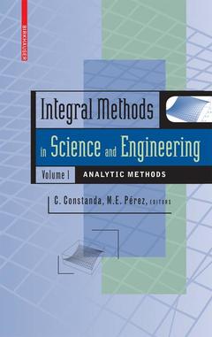 Cover of the book Integral Methods in Science and Engineering, Volume 1