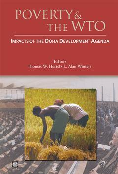 Couverture de l’ouvrage Poverty & the WTO : Impacts of the Doha development agenda